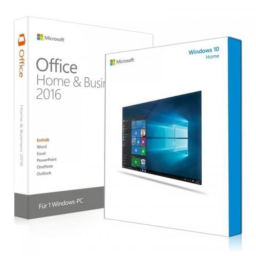 Windows 10 Home + Office 2016 Home & Business Descargar + clave de licencia