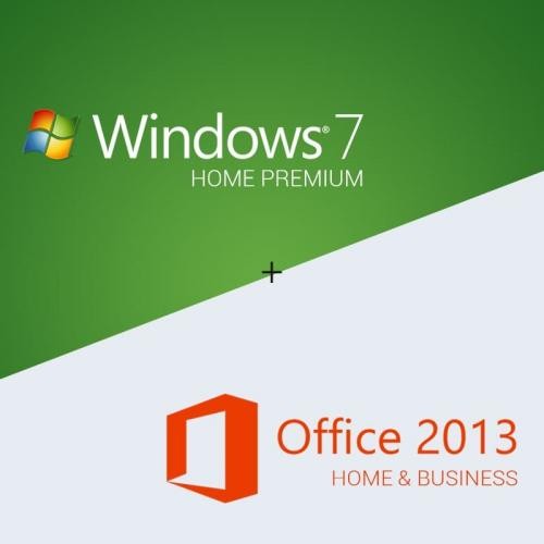 Windows 7 Home Premium + Office 2013 Home & Business descarga + clave de licencia